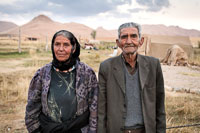 Iranian man and woman